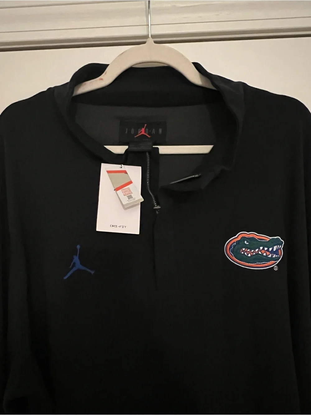 Jordan Brand Mens Black Florida Gators Dri-FIT Quarter-Zip 2X NWT